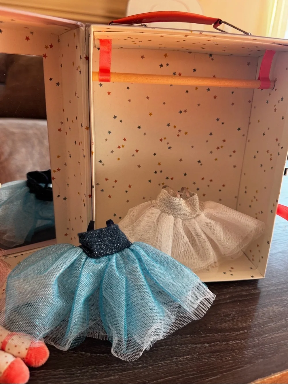 Moulin Roty Ballerina Mouse Suitcase Set